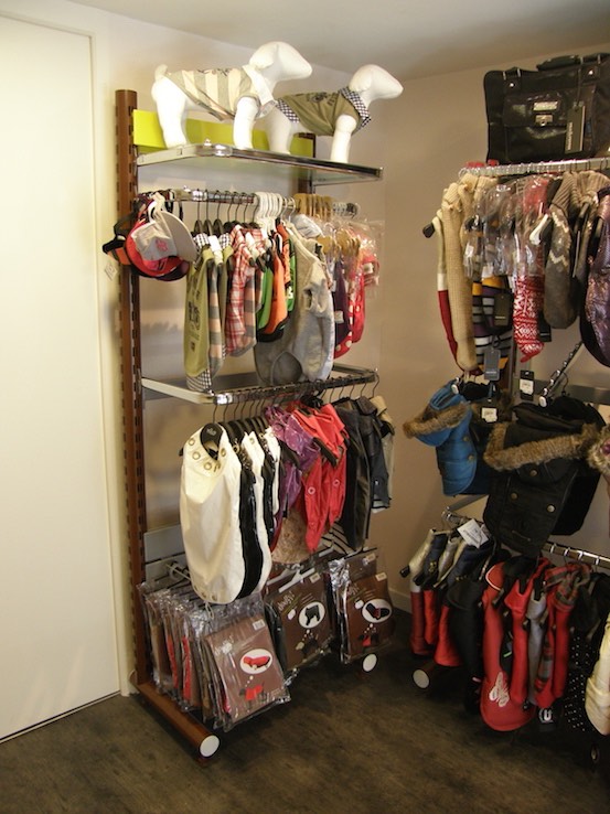 gondole espace vente animalerie